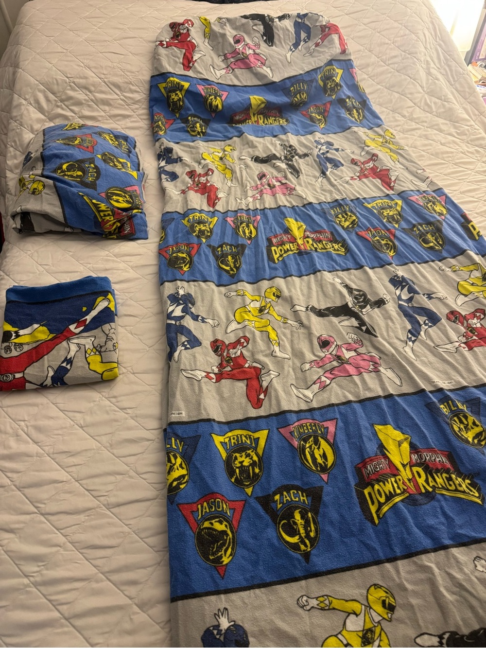 Power Ranger complete twin sheet set